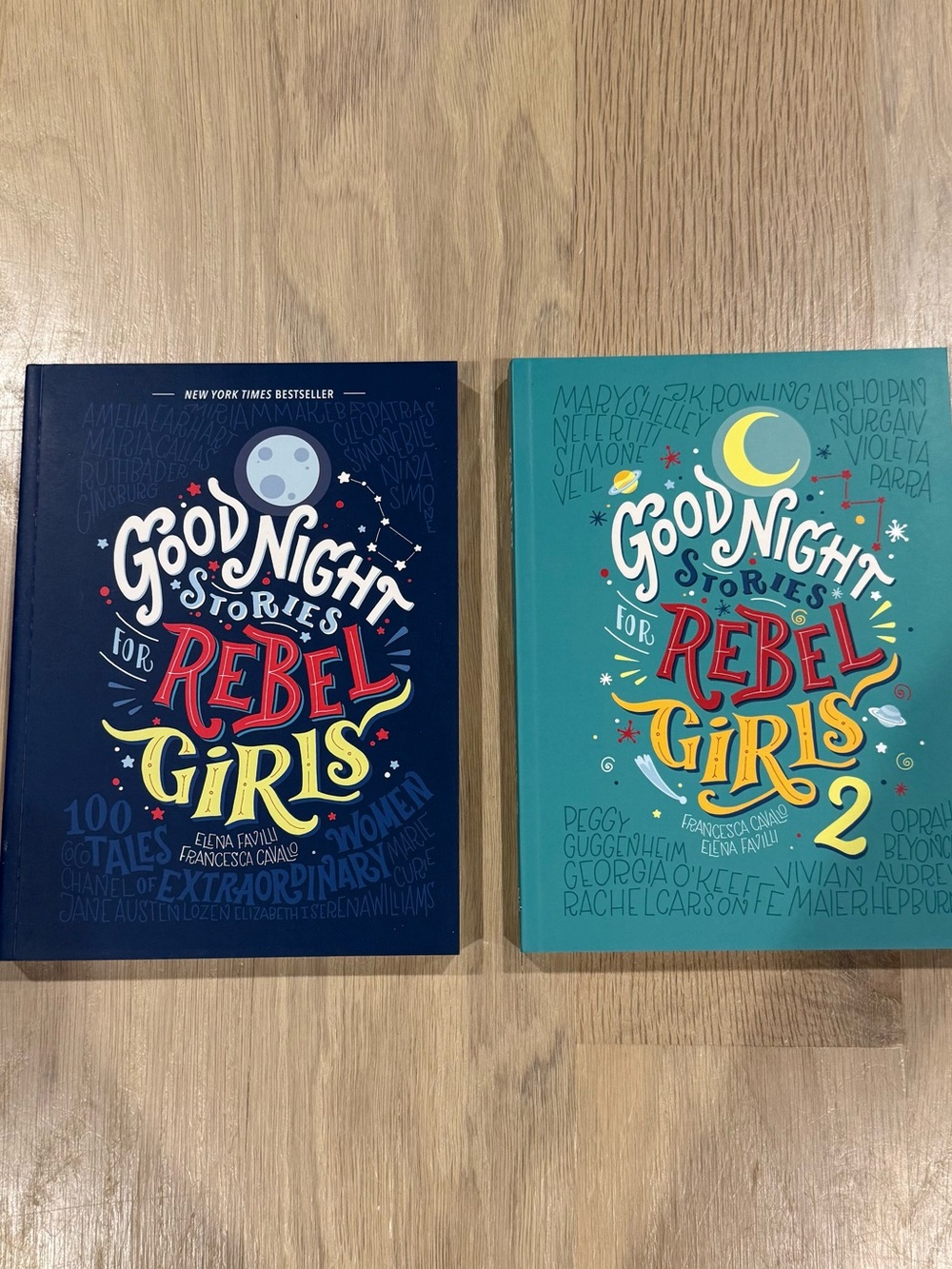 Good Night Stories for Rebel Girls Book Set of 2